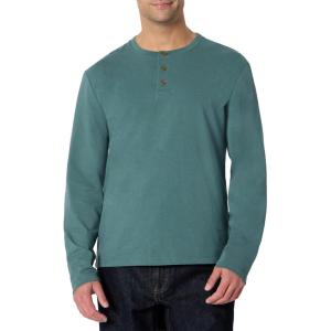 imageAmazon Essentials Demis Pick Mens RelaxedFit Long Sleeve HenleySlate Green