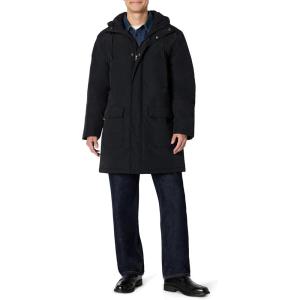 imageAmazon Essentials Mens Modern OversizedFit Heavyweight Parka JacketBlack