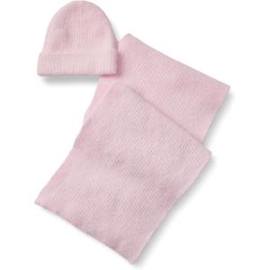 imageAmazon Essentials UnisexAdult Faux Mohair Scarf ampamp Hat SetPastel Lilac