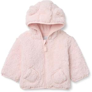 imageAmazon Essentials babyboys Hooded Sherpa JacketPale Pink