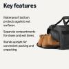 imageAmazon Essentials Lightweighted Carryon Duffel with Wet pocket amp Shoe Compartment 20 inches Black20 inches
