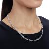 imageAmazon Essentials 5mm Plated Figaro Chain for Men or WomenSilver
