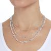 imageAmazon Essentials 5mm Plated Figaro Chain for Men or WomenSilver