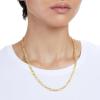 imageAmazon Essentials 5mm Plated Figaro Chain for Men or WomenYellow Gold