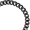 imageAmazon Essentials Mens 8 Black Chain BraceletCable