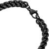 imageAmazon Essentials Mens 8 Black Chain BraceletCurb