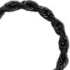 imageAmazon Essentials Mens 8 Black Chain BraceletRope