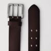 imageAmazon Essentials Mens Double Prong Leather BeltBrown