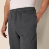 imageAmazon Essentials Mens Fleece Open Bottom Sweatpant Available in Big amp TallCharcoal Heather