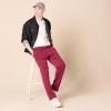 imageAmazon Essentials Mens Fleece Open Bottom Sweatpant Available in Big amp TallDark Red