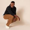 imageAmazon Essentials Mens Fleece Open Bottom Sweatpant Available in Big amp TallToffee Brown