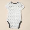imageAmazon Essentials Unisex Toddlers and Babies ShortSleeve Bodysuits MultipacksWhite  Stars
