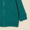 imageAmazon Essentials UnisexBaby French Terry ZipUp HoodieOatmeal HeatherDark Emerald Green