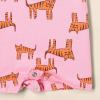 imageAmazon Essentials unisexbaby Sleeveless and ShortSleeve Romper SetPink TigerStripe