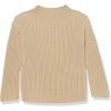imageAmazon Essentials Girls Modern WideNeck Pullover SweaterTan