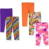 imageAmazon Essentials Girls and Toddlers Cropped Capri Leggings Previously Spotted Zebra MultipacksForest