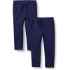 imageAmazon Essentials Girls and Toddlers Sweatpants Multipacks2pack Navy