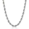 imageAmazon Essentials Stainless Steel 6MM Rope Chain 24