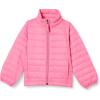 imageAmazon Essentials girls Lightweight Waterresistant Packable Mock Puffer JacketsBright Pink