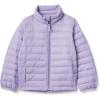 imageAmazon Essentials girls Lightweight Waterresistant Packable Mock Puffer JacketsDusty Grape