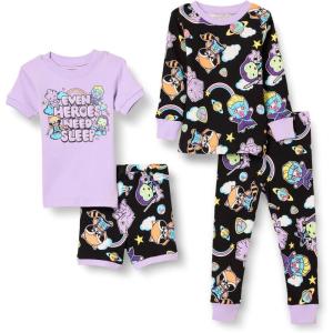 imageAmazon Essentials Disney  Marvel  Star Wars Babies Toddlers and Girls Pajama SetMarvel Guardians