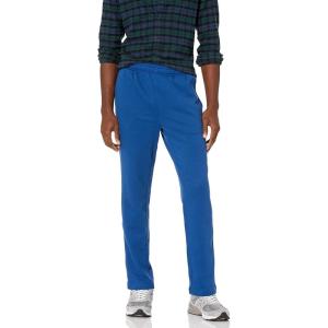 imageAmazon Essentials Mens Fleece Open Bottom Sweatpant Available in Big amp TallBlue