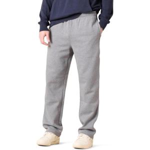 imageAmazon Essentials Mens Fleece Open Bottom Sweatpant Available in Big amp TallLight Grey Heather