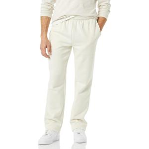 imageAmazon Essentials Mens Fleece Open Bottom Sweatpant Available in Big amp TallOffwhite