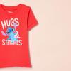 imageAmazon Essentials Disney  Marvel  Star Wars Babies Toddlers and Girls Pajama Set4piece Stitch Hugs