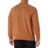 imageAmazon Essentials Mens 100 Cotton Rib Knit Turtleneck SweaterDark Camel
