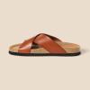 imageAmazon Essentials Mens Crossover SandalsTan