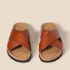 imageAmazon Essentials Mens Crossover SandalsTan