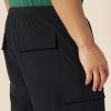 imageAmazon Essentials Mens LooseFit 11 Long Cargo ShortsBlack