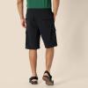 imageAmazon Essentials Mens LooseFit 11 Long Cargo ShortsBlack