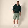 imageAmazon Essentials Mens LooseFit 11 Long Cargo ShortsDark Olive