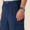 imageAmazon Essentials Mens LooseFit 11 Long Cargo ShortsNavy