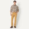 imageAmazon Essentials Mens Modern OversizedFit Cotton ButtonDown ShirtBrown Mint Country Plaid