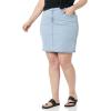 imageAmazon Essentials Womens Classic 5Pocket Denim Skirt Available in Plus SizeLight Wash