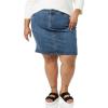 imageAmazon Essentials Womens Classic 5Pocket Denim Skirt Available in Plus SizeMedium Wash