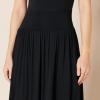 imageAmazon Essentials Womens Jersey Pull On Midi Length SkirtBlack