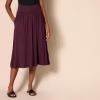 imageAmazon Essentials Womens Jersey Pull On Midi Length SkirtBurgundy