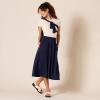 imageAmazon Essentials Womens Jersey Pull On Midi Length SkirtNavy