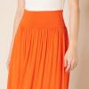 imageAmazon Essentials Womens Jersey Pull On Midi Length SkirtOrange