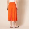 imageAmazon Essentials Womens Jersey Pull On Midi Length SkirtOrange