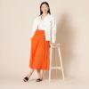 imageAmazon Essentials Womens Jersey Pull On Midi Length SkirtOrange