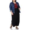 imageAmazon Essentials Womens Lightweight Knit Maxi SkirtBlack