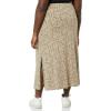 imageAmazon Essentials Womens Lightweight Knit Maxi SkirtCamel Animal Print