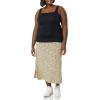 imageAmazon Essentials Womens Lightweight Knit Maxi SkirtCamel Animal Print