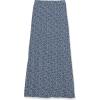 imageAmazon Essentials Womens Lightweight Knit Maxi SkirtNavy Dots