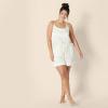 imageAmazon Essentials Womens Satin Pajama Top and Shorts SetIvory